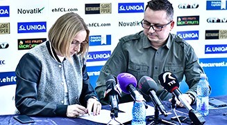 29.01.2018 - NOVATIK, sponsor of the women's handball team CSM Bucharest