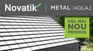 We have launched a new profile in the range of metal roofs: Novatik METAL | KOLAJ - a product with premium design, versatile and remarkable qualities.